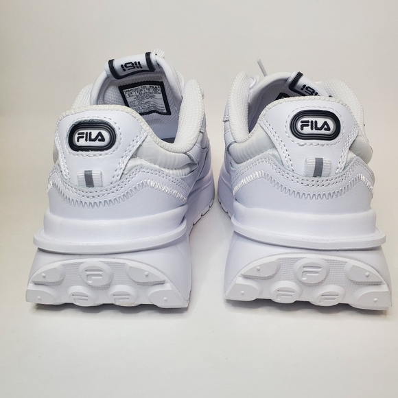 Fila Renno Pierced Sneakers - White - Women's Size 9.5 - NEW - Picture 7 of 11